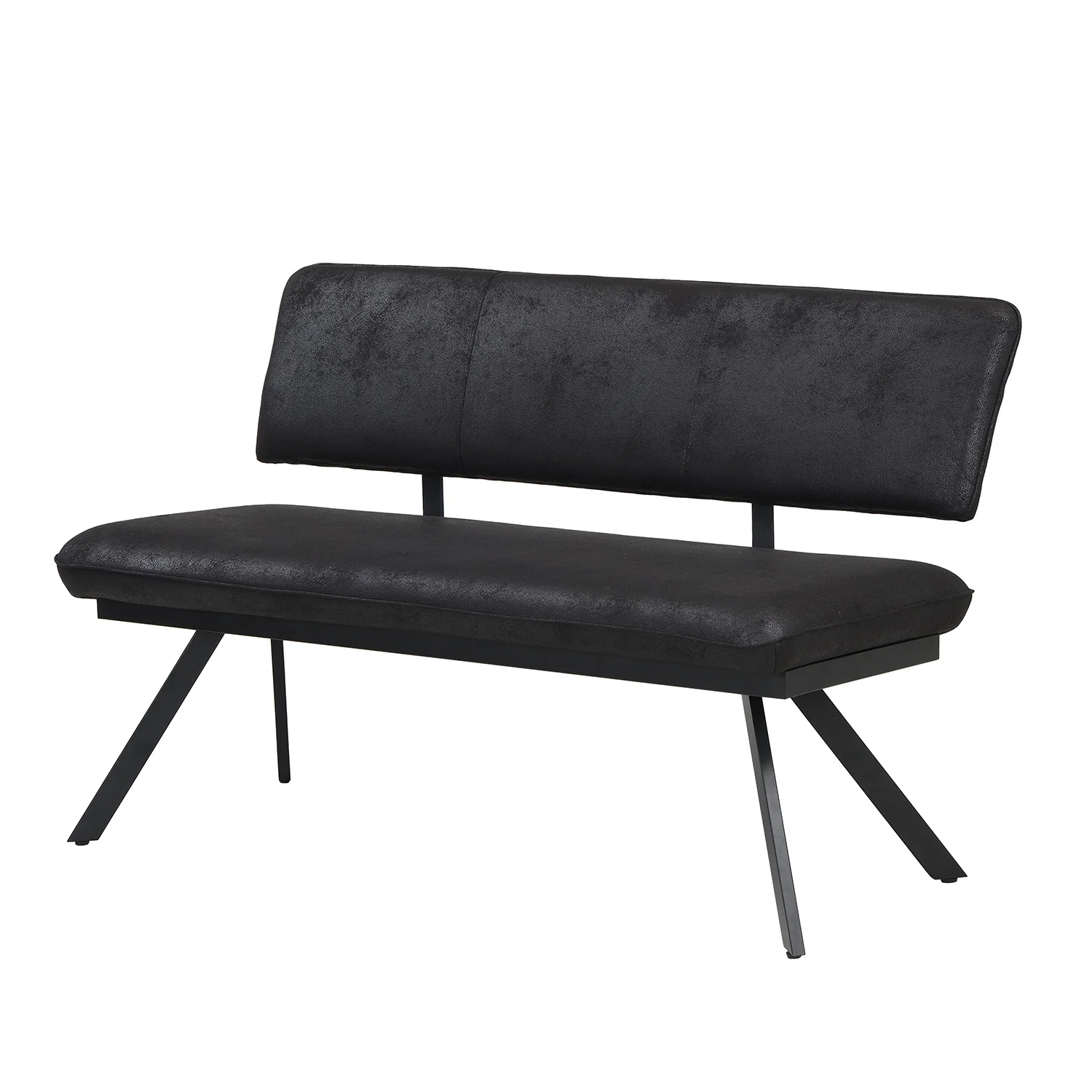 B-Ware Sitzbank JUNA, Schwarz, 140cm