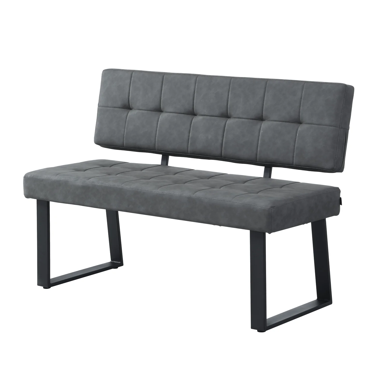 B-Ware Sitzbank SIGFRID, Dunkelgrau, 140cm