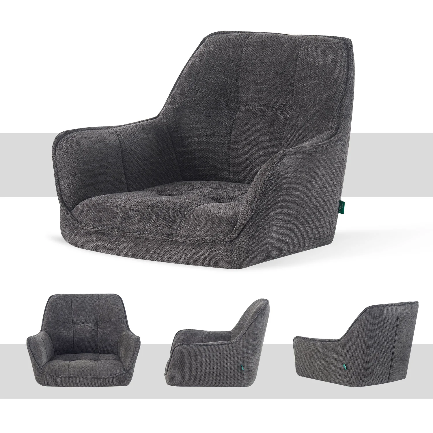 Esszimmerstühle THOMAS-KIRA 2er Set - 360° drehbar| Zeitloser Drehstuhl mit Rückholfunktion - Image 19