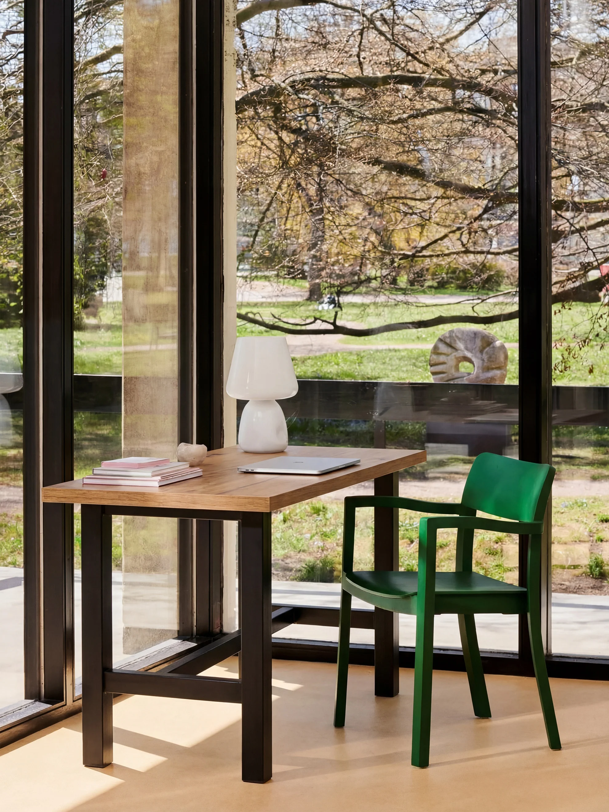 Schreibtisch THOR - stabiler Home Office Tisch in Industrie-Design
